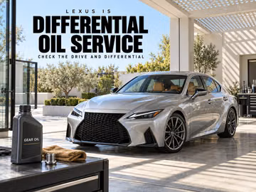 How Often to Change Differential Oil in a Lexus IS