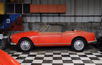 ALFA ROMEO Giulia 1600 Spider Les Italiennes endormies, 1964
