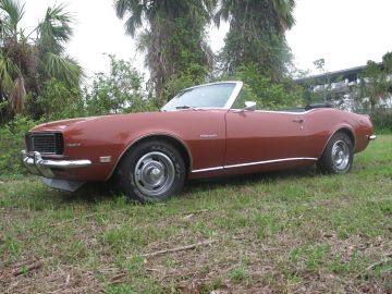 Chevrolet Camaro RS Convertible, 1968
