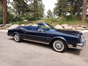Buick Riviera Convertible, 1985