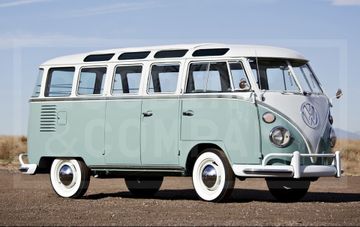 Volkswagen Type 2, автобус с 23 окнами, 1962 год