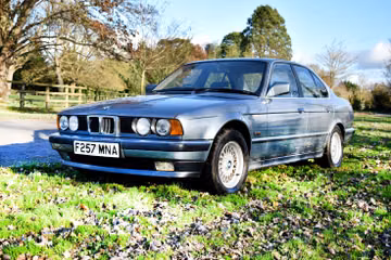 BMW 530i Saloon, 1989