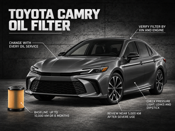 How Often Should You Change the Oil Filter on a Toyota Camry?