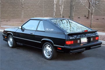 Dodge Charger Shelby, 1987
