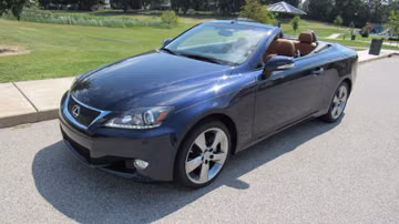 Lexus IS250 Convertible, 2011