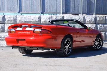CHEVROLET CAMARO SS 35TH ANNIVERSARY CONVERTIBLE, 2002
