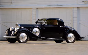 Bentley 3.5-Liter Three-Window Coupe, 1935
