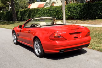 MERCEDES-BENZ SL 500 CONVERTIBLE, 2003