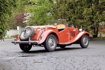 MG TD ROADSTER, 1952