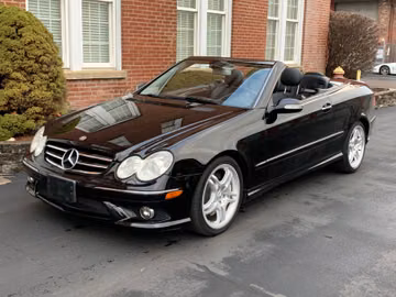 Mercedes-Benz CLK550 Convertible, 2009