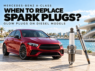 When to replace spark plugs in a Mercedes-Benz A-Class