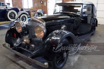 BENTLEY 4-1/4 LITER PARK WARD DROPHEAD COUPE, 1936