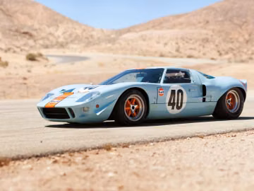 Ford GT40 Gulf/Mirage Lightweight Racing Car, 1968