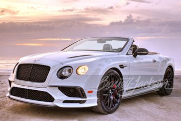 BENTLEY CONTINENTAL GT SUPERSPORT CONVERTIBLE, 2018