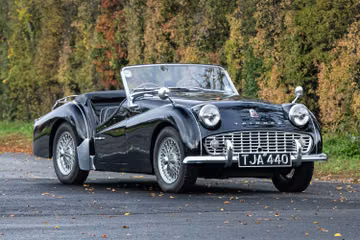 Triumph TR3A O/D, 1961