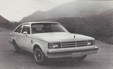 Buick Century Fastback Turbo Coupe (177 PS) (MK IV) specs