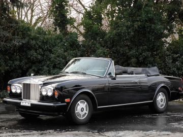 Rolls-Royce Corniche II Drophead Coupe by Mulliner Park Ward, 1989