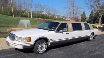 Lincoln Town Car Stretch Limo, 1993