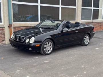 Mercedes-Benz CLK320 Convertible, 2002