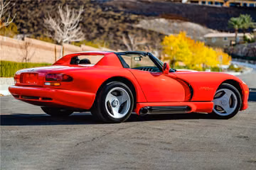DODGE VIPER RT/10 CONVERTIBLE, 1994