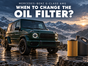 How often to change the oil filter on a Mercedes-Benz G-Class AMG