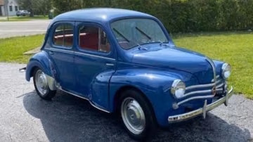 Renault 4CV, 1960