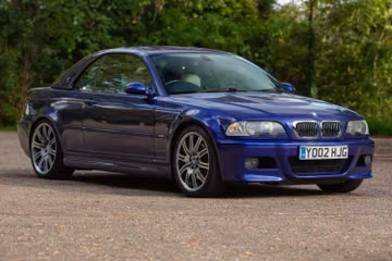 BMW M3 Cabriolet (E46), 2002