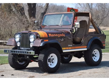 Jeep CJ5 Wrangler Renegade, 1980