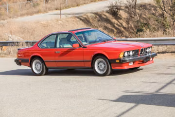 BMW M6 VIN. WBAEE1409H2560605, 1987