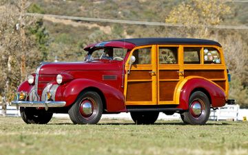 Pontiac Silver Streak Deluxe Six Station Wagon, 1939