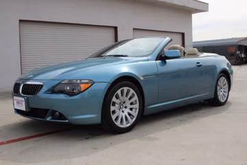 BMW 645ci Convertible, 2004