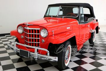 WILLYS JEEPSTER CONVERTIBLE, 1950