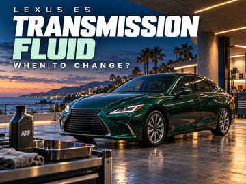 Когда менять трансмиссионную жидкость в Lexus ES