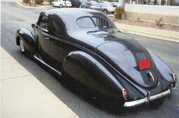 LINCOLN ZEPHYR CUSTOM 2 DOOR COUPE, 1939