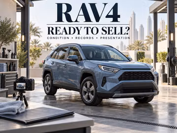 Toyota RAV4 in the UAE: how should you prepare it for sale?