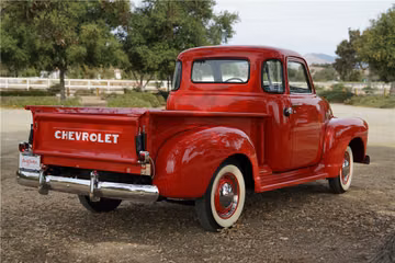 CHEVROLET 3100 DELUXE 5-WINDOW PICKUP, 1950