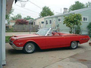 Ford Thunderbird Convertible, 1962