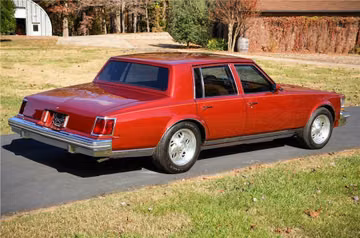 CADILLAC SEVILLE CUSTOM 4 DOOR SEDAN, 1979