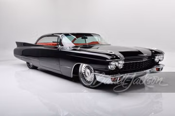 CADILLAC COUPE DE VILLE CUSTOM HARDTOP, 1960