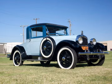 ناش Special Six كوبيه بمقعد خلفي قابل للطي، 1928