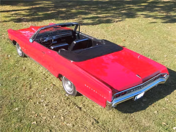 Кабриолет PONTIAC BONNEVILLE, 1965 года
