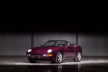 Porsche 968 cabriolet, 1992