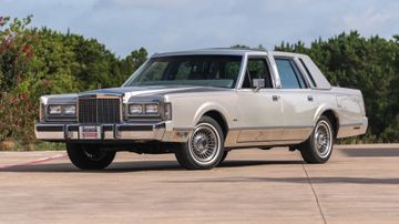 Lincoln Town Car Cartier Edition, 1986