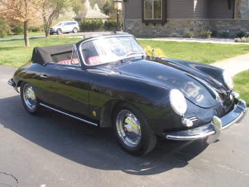 Porsche 356 B Cabriolet by Reutter, 1963