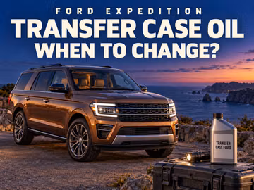 When to change Ford Expedition transfer case oil