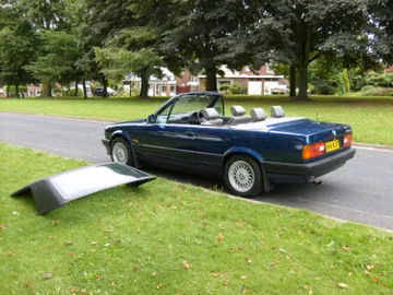 BMW E30 325i Convertible with Hardtop-Auction Lot, 1993