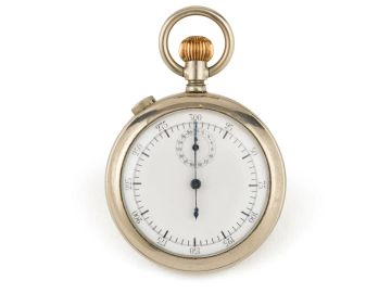 W.O. Bentley’s Stop Watch, Swiss Made, c. 1920