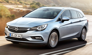 Opel Astra Sports Tourer 1.4 Turbo (K 125 PS) specs