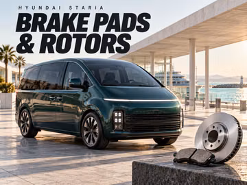 When to Replace Hyundai Staria Brake Pads and Rotors