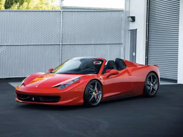 Ferrari 458 Spider, 2013